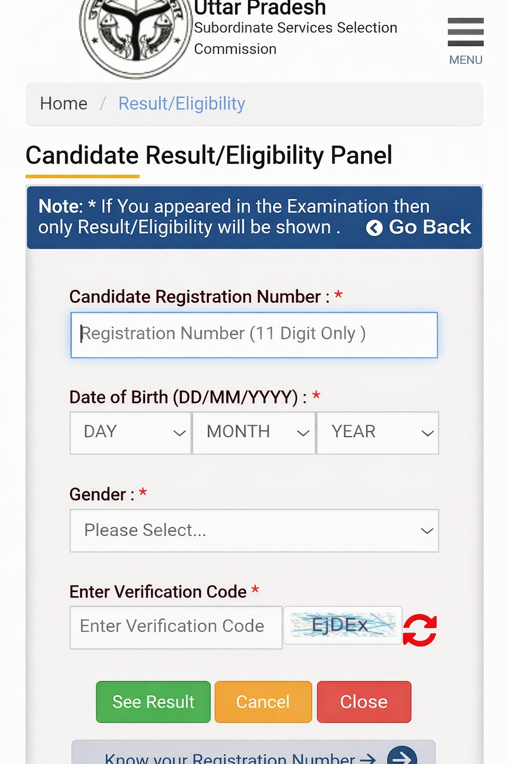 UPSSSC Lekhpal Result 2026