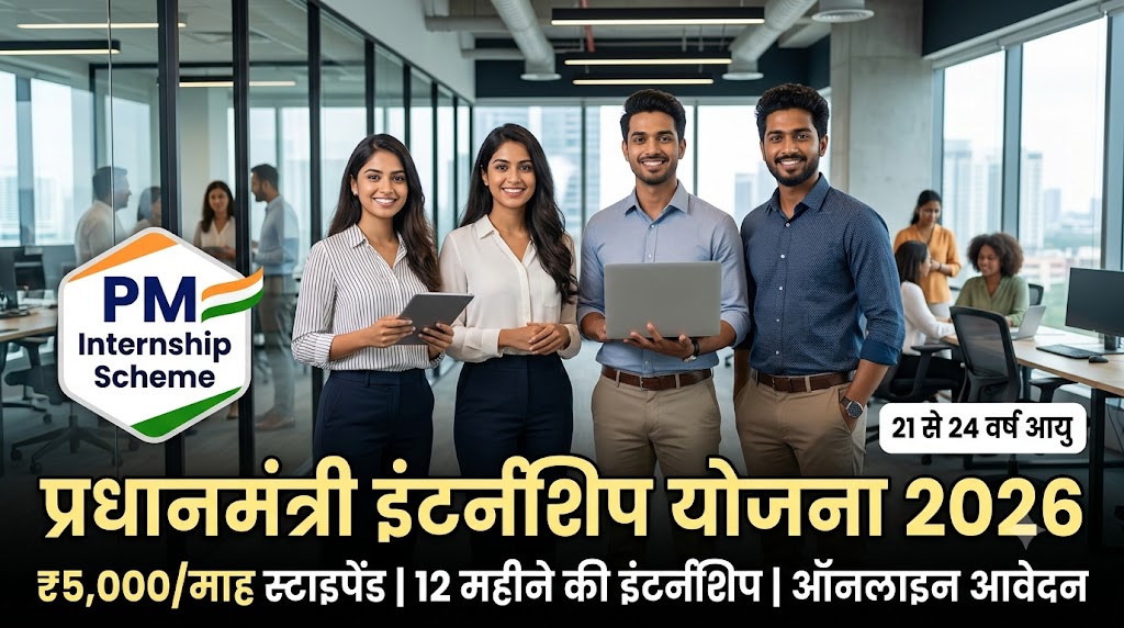 प्रधानमंत्री इंटर्नशिप योजना 2026 - PM Internship Scheme