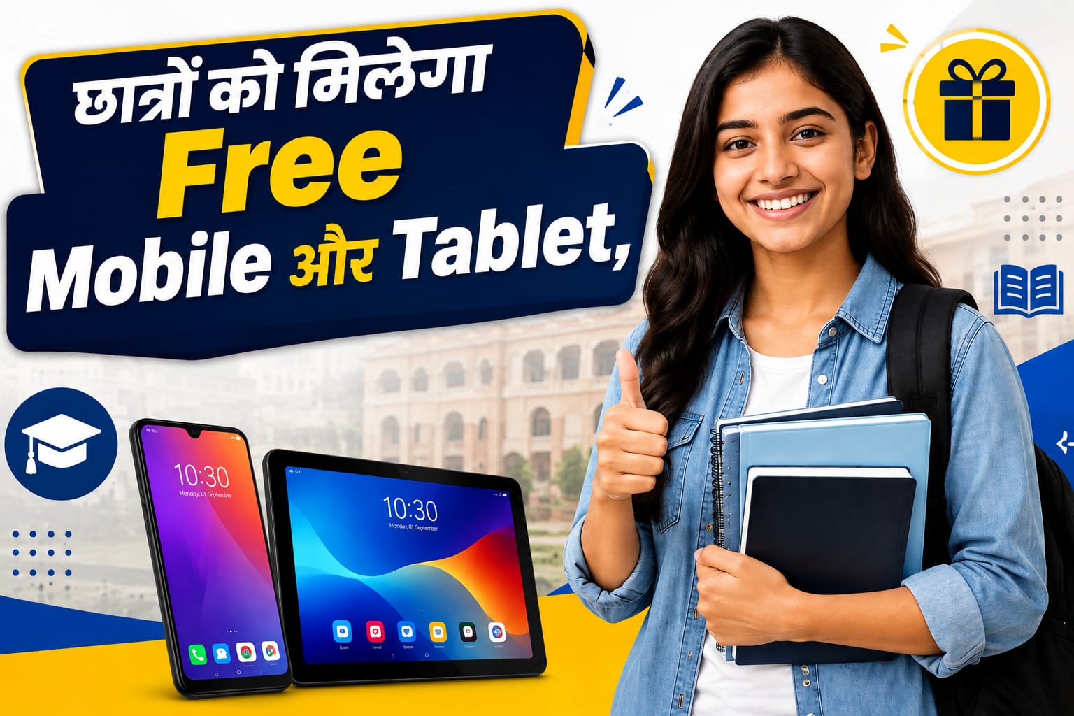 UP Free Mobile Tablet Yojana 2026